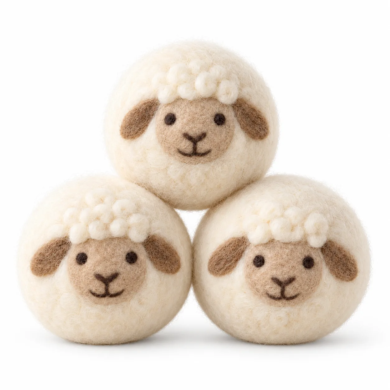 Sheep Pattern Dryer Balls 3 Pack
